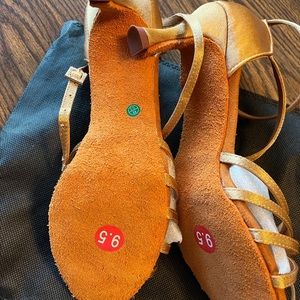 Latin dance shoes